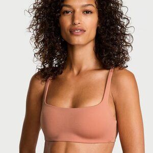 NWT Victoria’s Secret Luxe Contour Scoop Lightly Lined Bra Size S/P Desert Blush